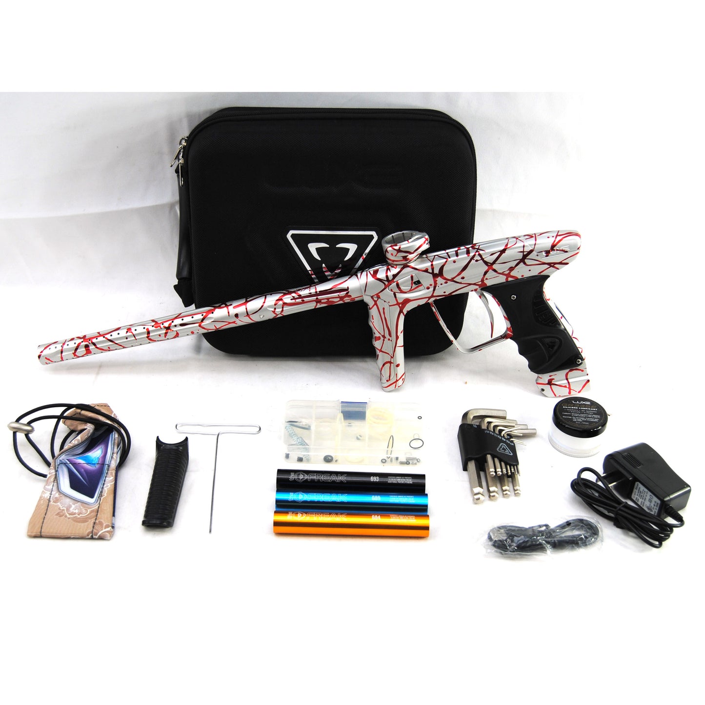 Used DLX Luxe ICE - Silver/Red