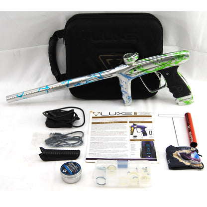 Used DLX Luxe ICE 1 of 15 - Dust White w/ Green/Blue Splash