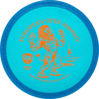 Discmania Metal Flake C-Line MD4 Midrange Disc - 2024 European Open Stamp