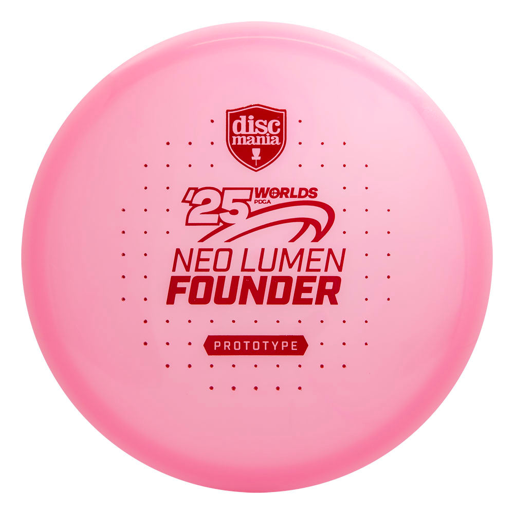 Discmania Neo Lumen Founder Disc - Pro Worlds 2025