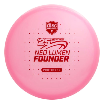 Discmania Neo Lumen Founder Disc - Pro Worlds 2025