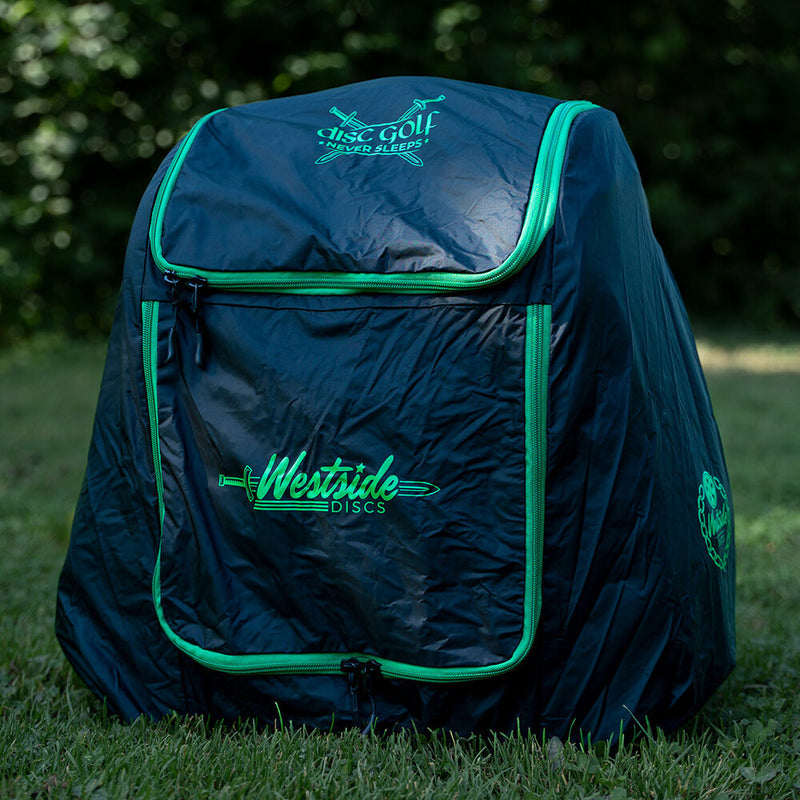 Westside Discs Empire Bag Rainfly - Black/Green