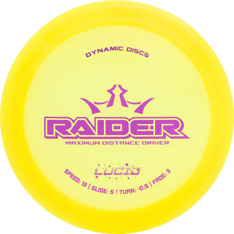 Dynamic Discs Lucid Ice Glimmer Raider Disc