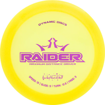 Dynamic Discs Lucid Ice Glimmer Raider Disc