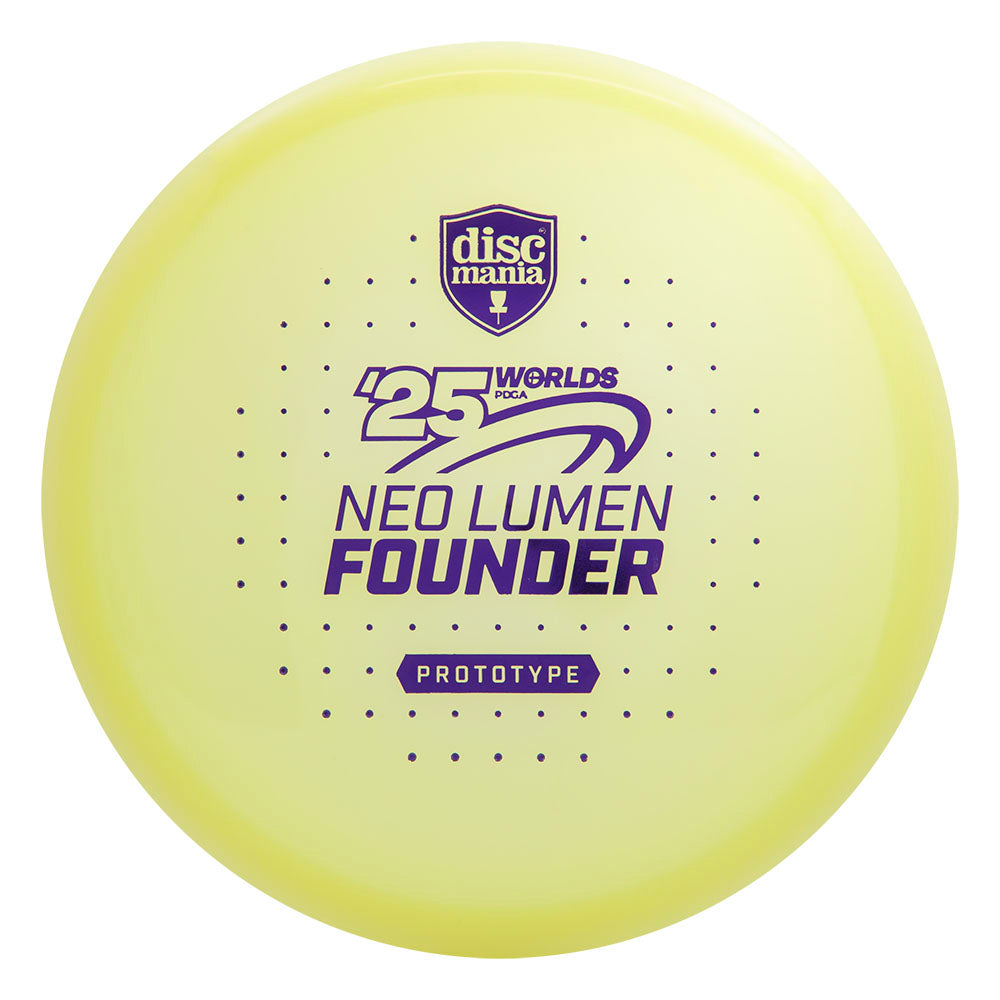 Discmania Neo Lumen Founder Disc - Pro Worlds 2025