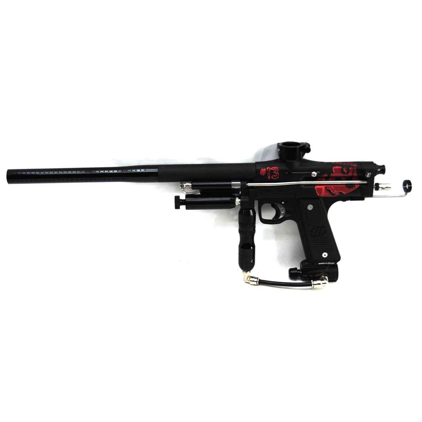 Used Shocktech Misfits #13 CG2 Autococker - Black/Red