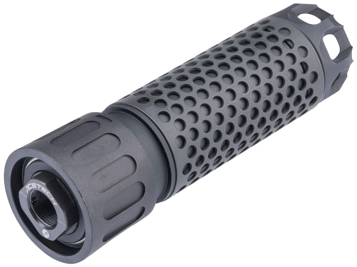 AceTech Predator MkIII Quick Detach Mock Airsoft Suppressor w/ Blaster MS Airsoft Tracer Unit