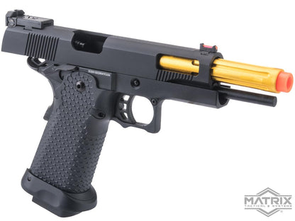 Matrix x Golden Eagle Full Metal OTS .45 Tactical Hi-CAPA Mod-7 Gas Blowback Airsoft Pistol w/ Carrying Case