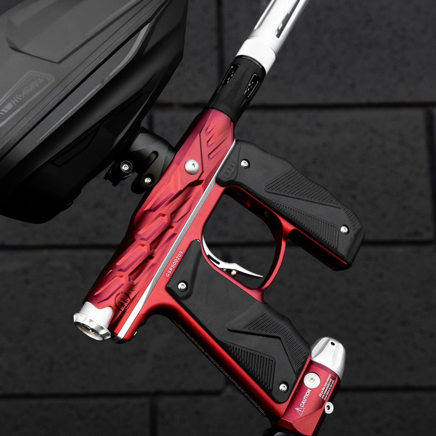 HK Hive Mini GS w/ LAZR Barrel - Red/Silver