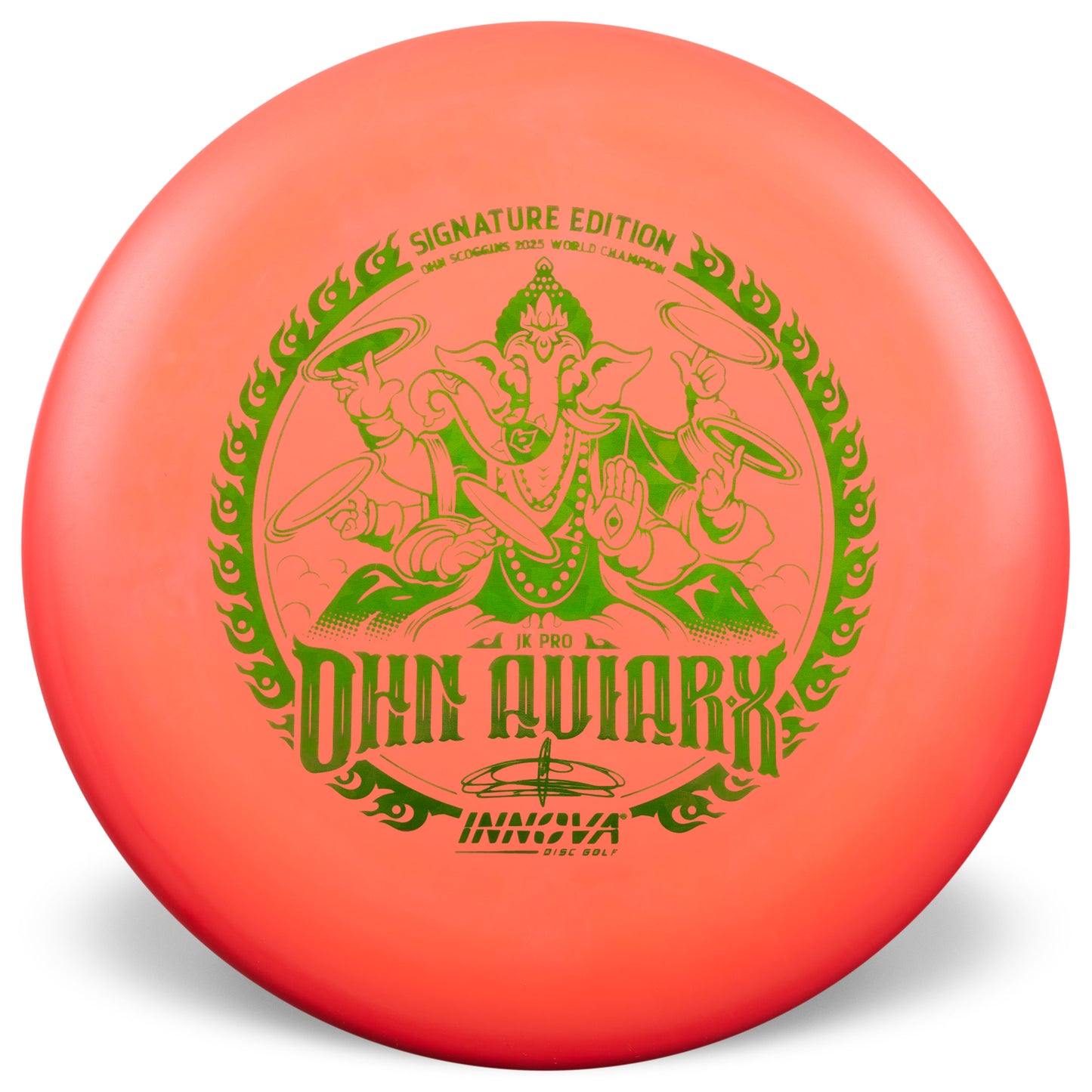 Innova JK Pro Aviar-X Disc - Ohn Scoggins 2025 World Champion - Ganesha Stamp