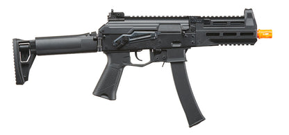 Lancer Tactical PP20 Airsoft SMG AEG Rifle (EBB) - (Full Metal/Black)