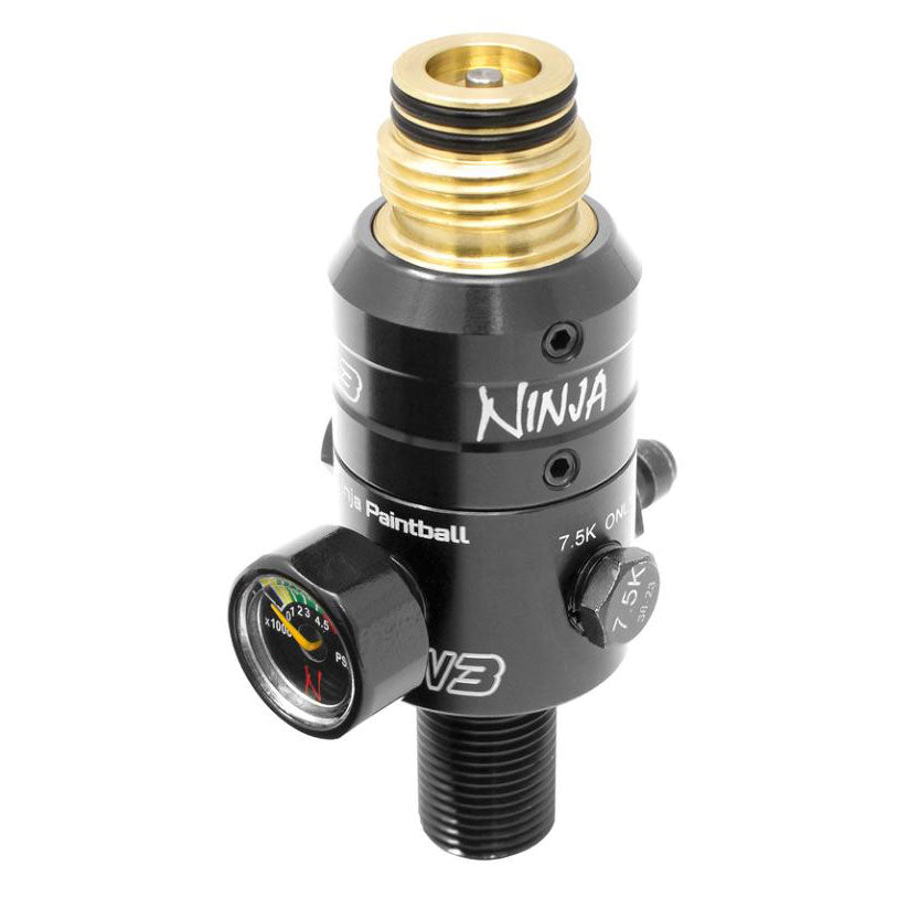 Ninja Paintball Pro V3 Adjustable Brass 4500psi Regulator