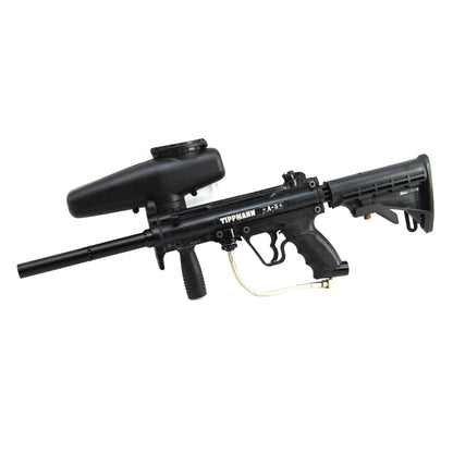 Used Tippmann A5 w/ Response Trigger and Speed Feed - Black