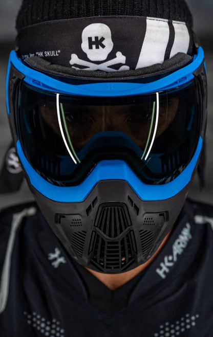 SLR Goggle - Sapphire (Blue/Black/Black) Smoke Lens