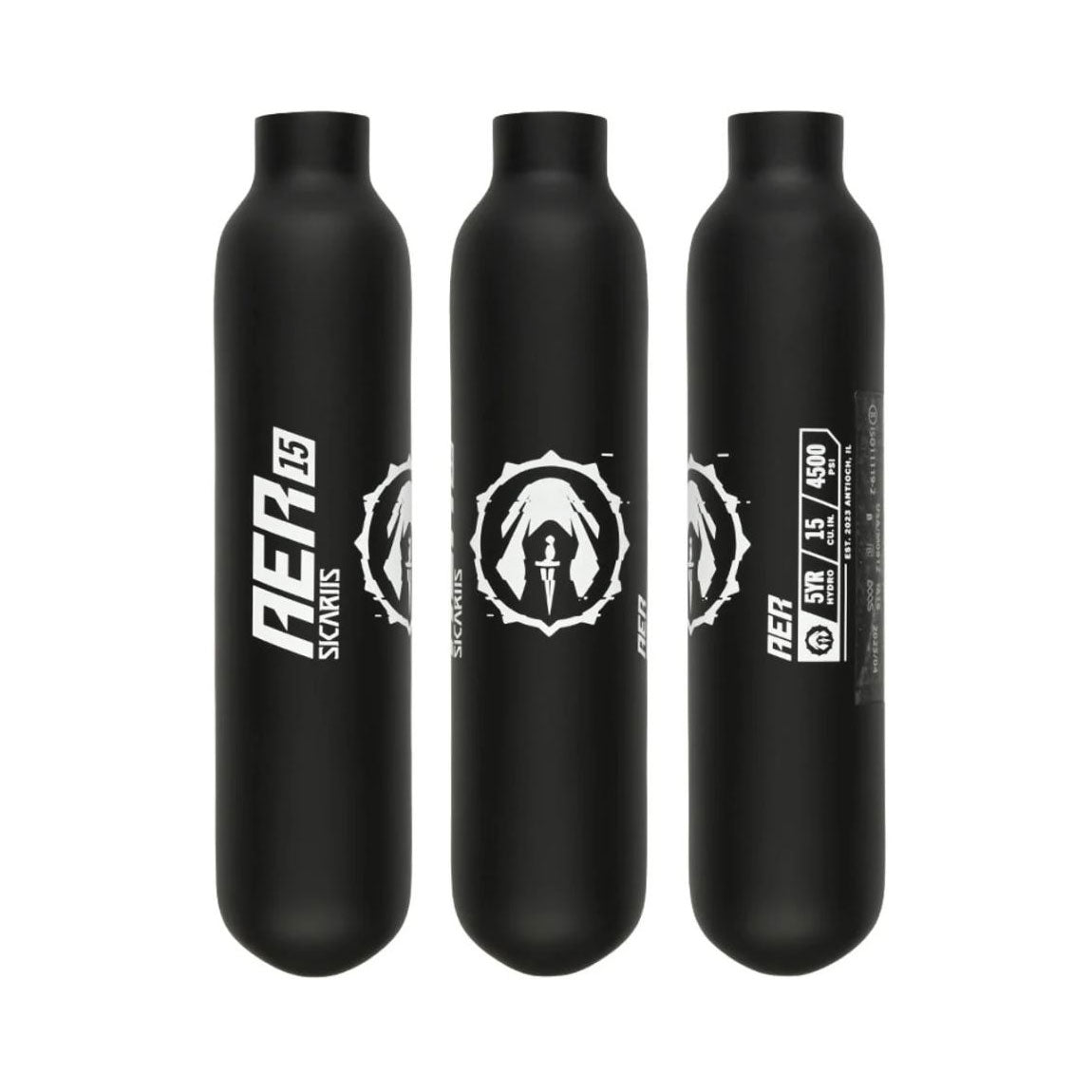 Renatus Group Sicariis AER 15ci/4500psi HPA Tank w/ FS Hero 2 Regulator