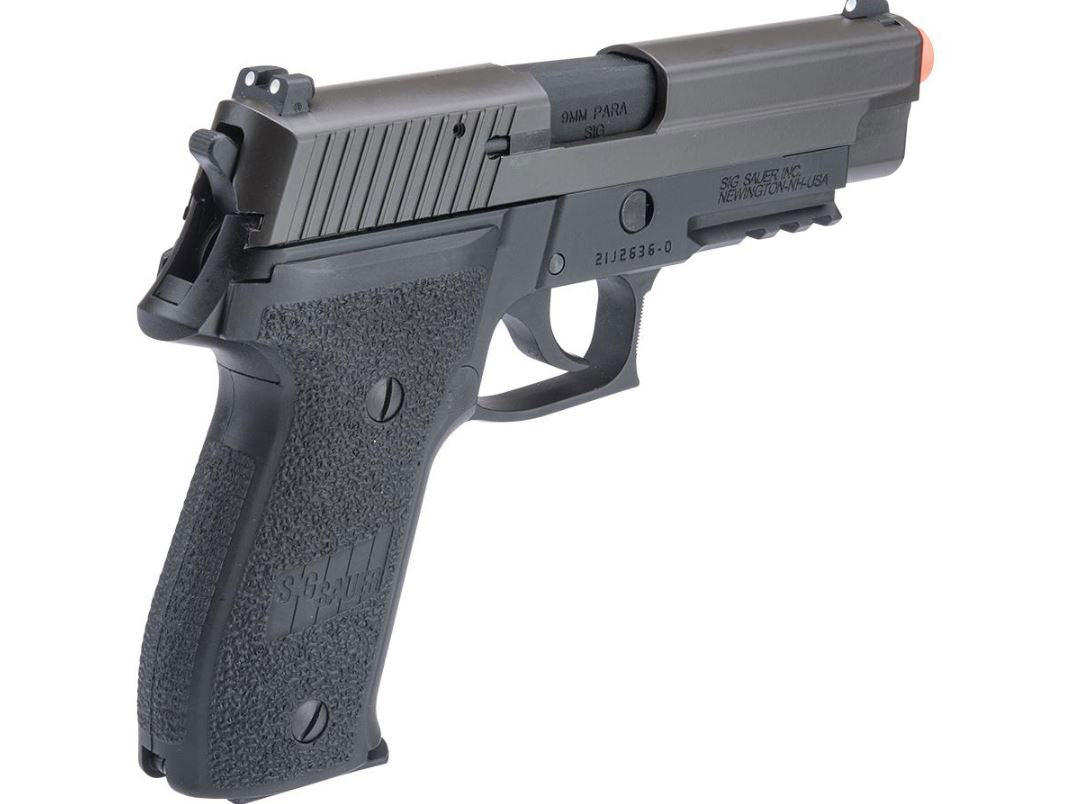 SIG Sauer ProForce P226 Mk25 Green Gas Blowback Airsoft Pistol - Black