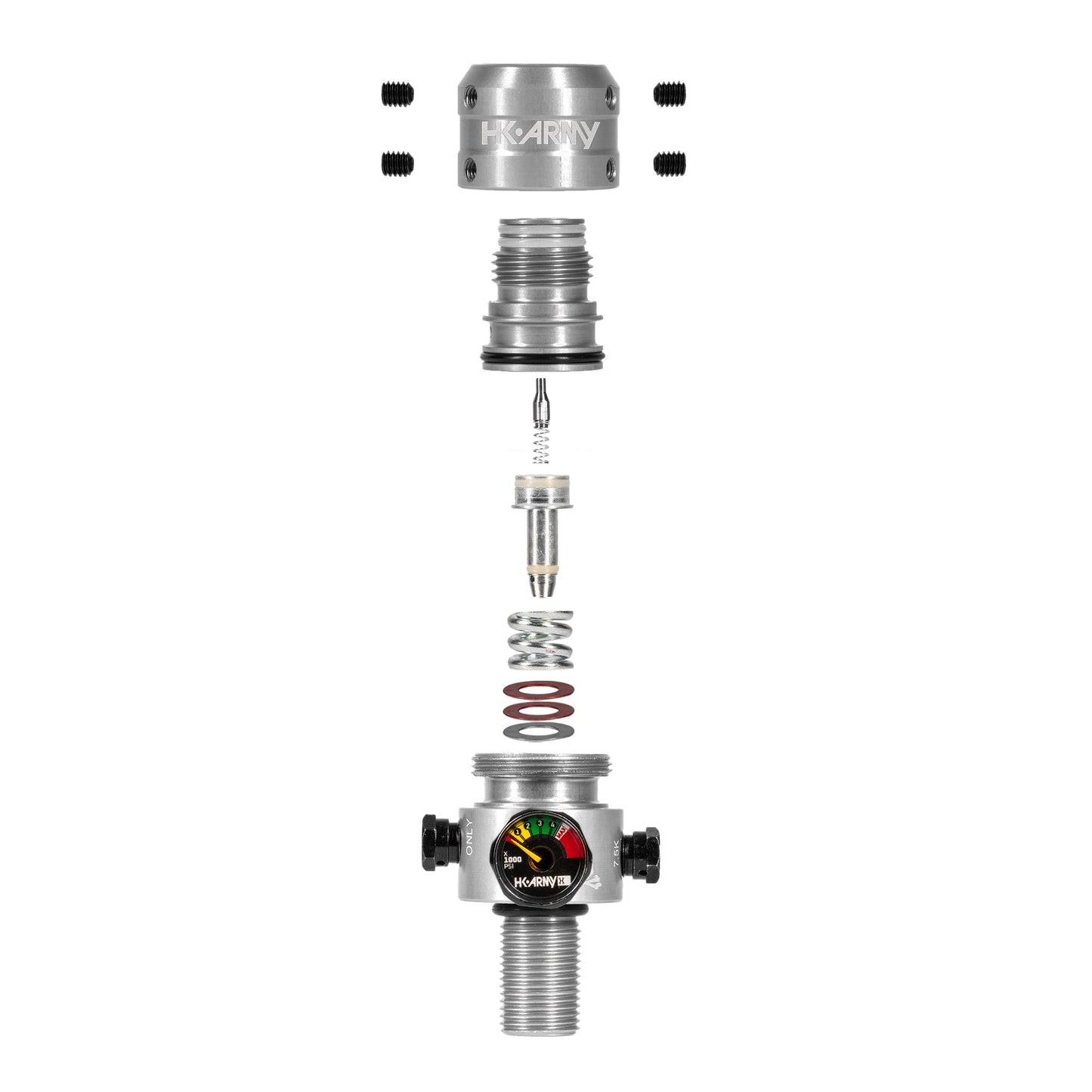 AeroLite Pro Regulator - Adjustable & Rotational - Silver