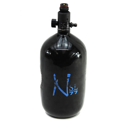 Used Ninja 77ci/4500psi SL Tank - Black w/ Blue Logo