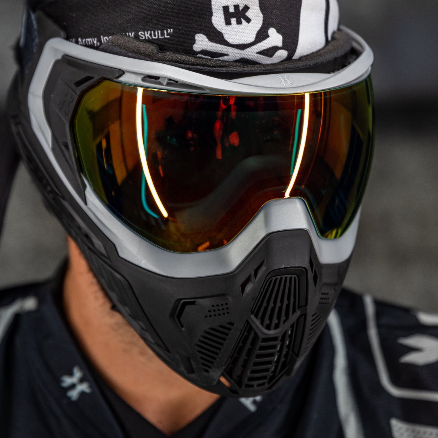 SLR Goggle - Solar (Silver/Black) Scorch Lens