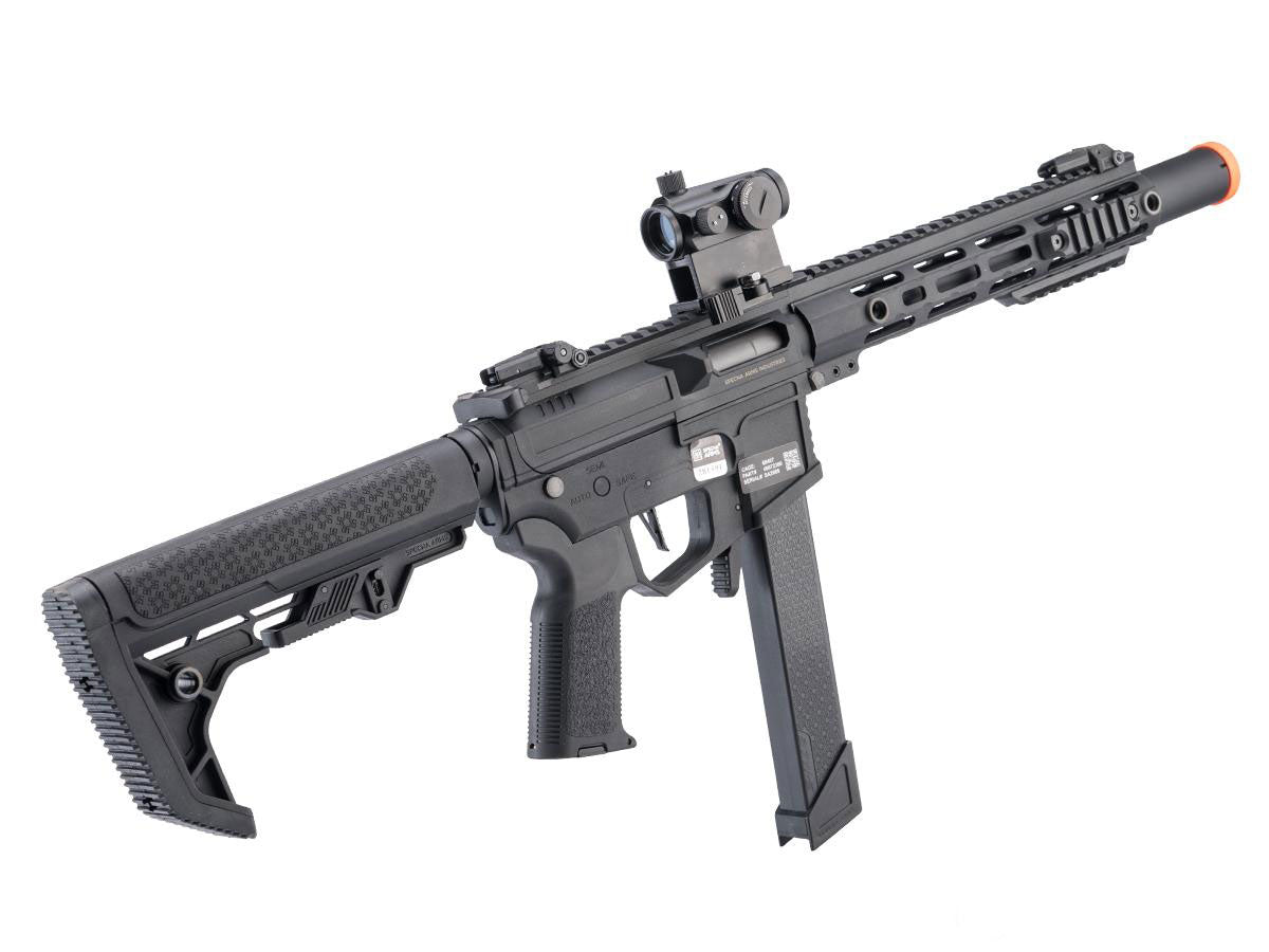 Specna Arms X-Series FLEX ETU Airsoft AEG Pistol Caliber Carbine w/ HAL MOSFET - Black