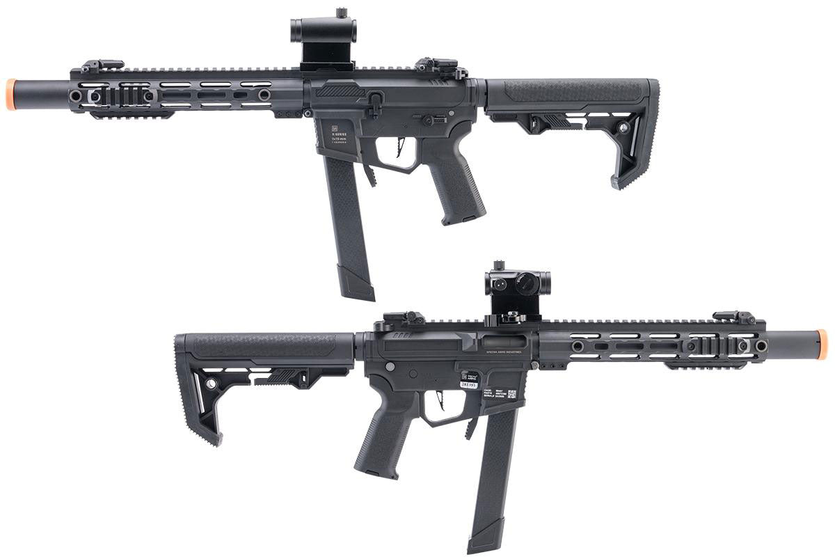 Specna Arms X-Series FLEX ETU Airsoft AEG Pistol Caliber Carbine w/ HAL MOSFET - Black