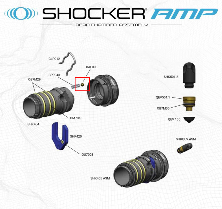 Smart Parts Shocker AMP 1/8 Stainless Ball