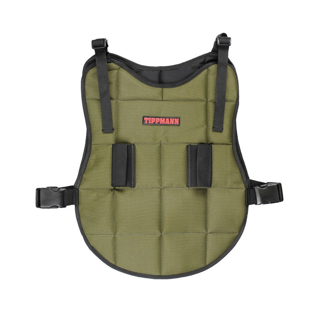 Tippmann Reversible Padded Chest Protector - Black & Olive