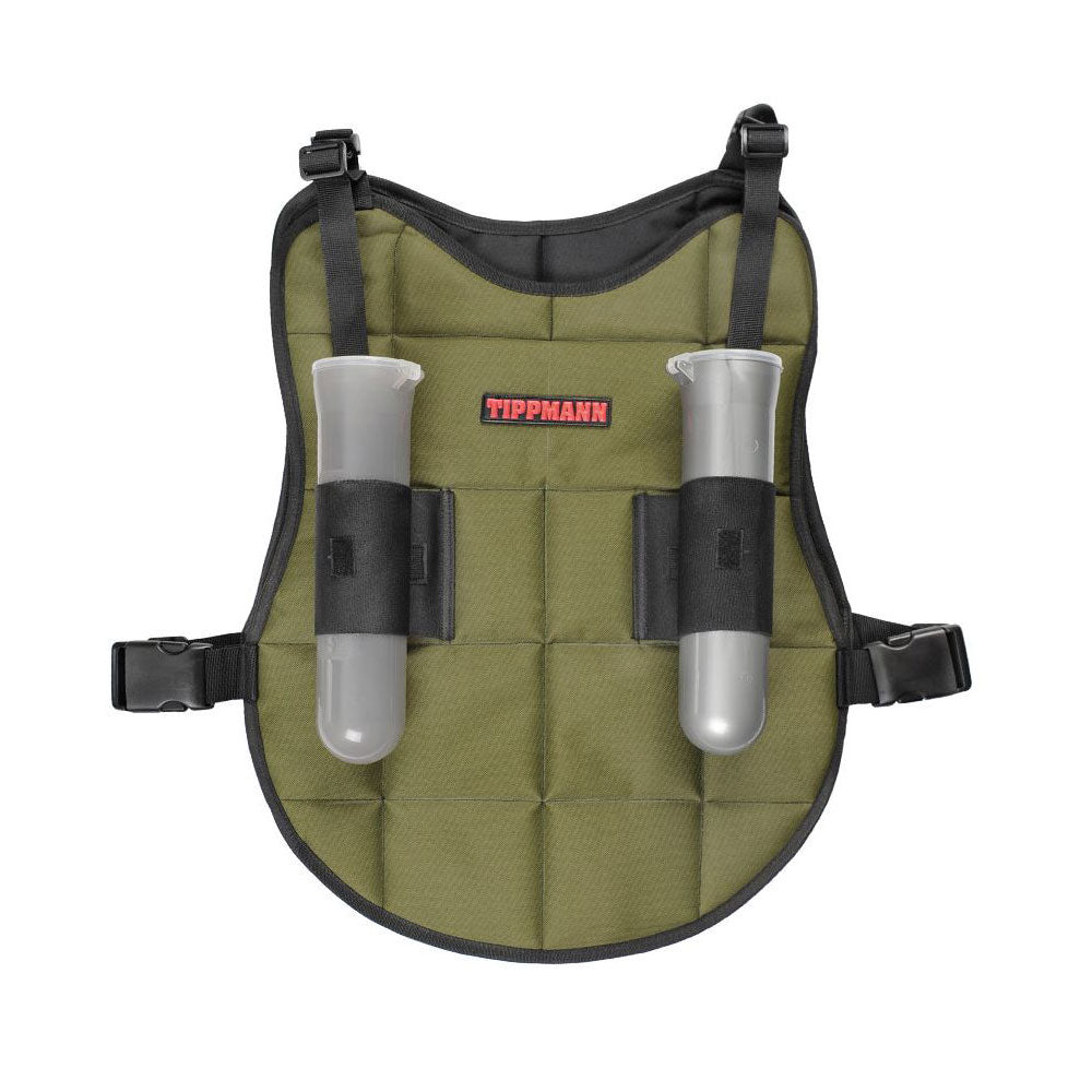 Tippmann Reversible Padded Chest Protector - Black & Olive