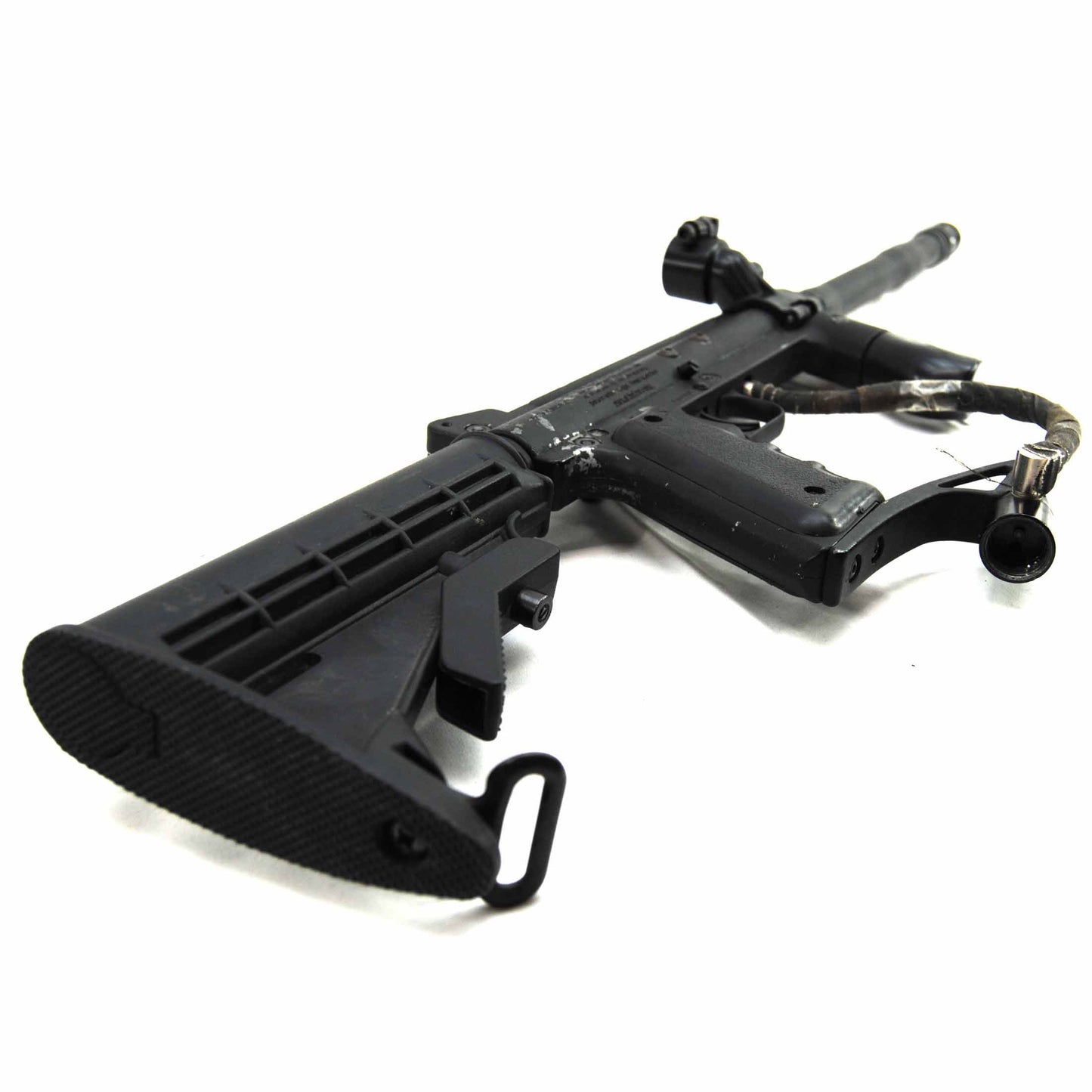 Used Tippmann 98 Custom Paintball Marker w/ Stock and Drop Forward