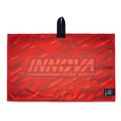 Innova Tour Towel - Red Øverås