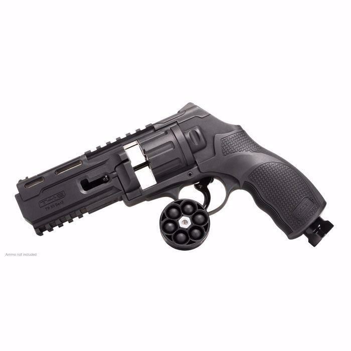 Umarex T4E TR50 Gen2 .50 Cal Paintball Pistol Revolver - Black