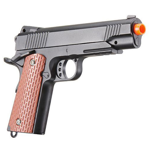 UK Arms 1911 Tac Heavyweight Series Airsoft Spring Pistol - Black