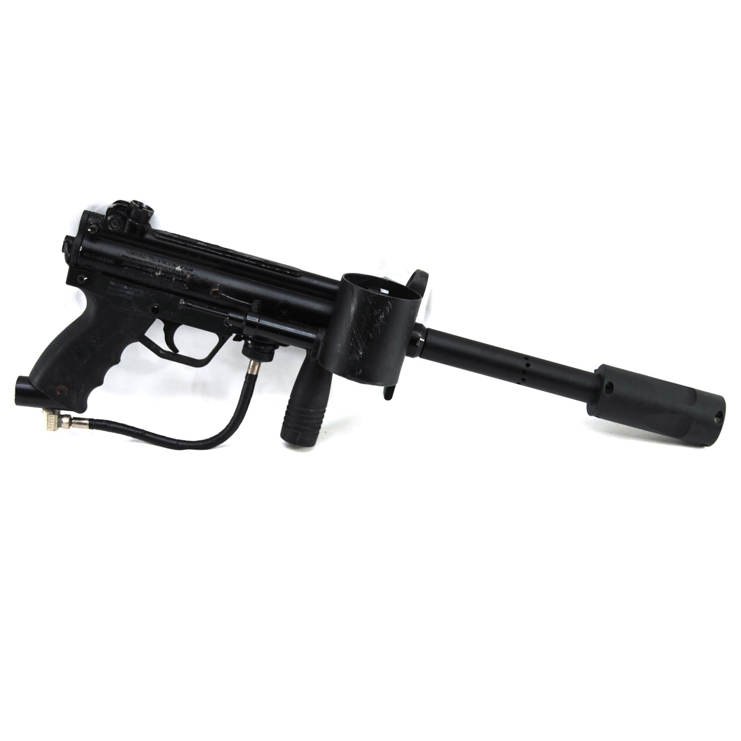 Used Tippmann A-5 w/ E-Grip (Push Button LED Version) - Black