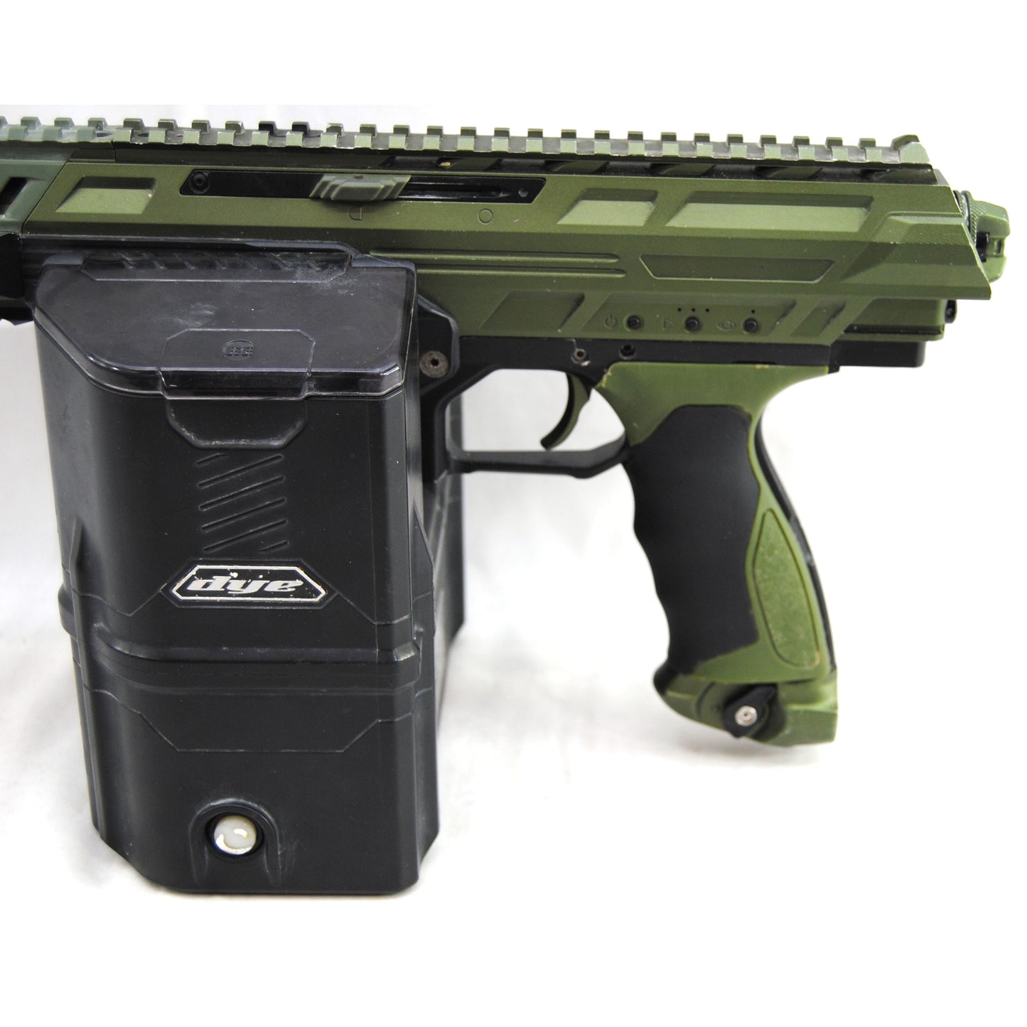 Used Dye Assault Matrix DAM CQB w/ Box Rotor - Olive