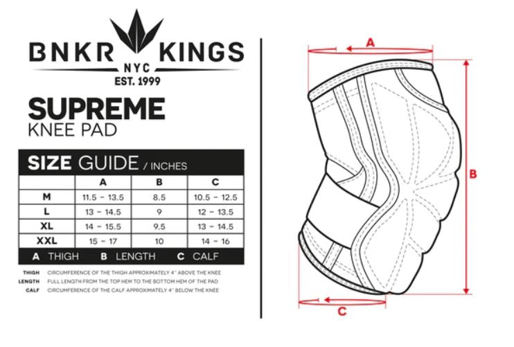 Bunkerkings V2 Supreme Knee Pads