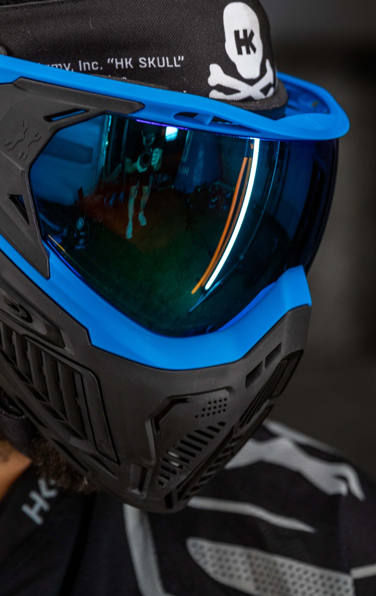 SLR Goggle - Wave (Blue/Black) Arctic Lens