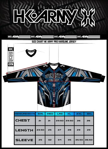 HK Army Hardline Jersey - Fury - Small - HK Army