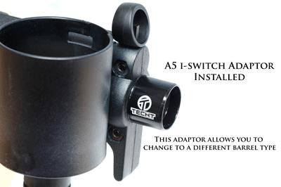 TechT iSWITCH Adapter - A5/X7 Marker to Autococker Threaded Barrel - TechT