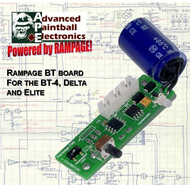 APE Rampage Board for the BT Combat Series Electronic Grip Frames - TechT
