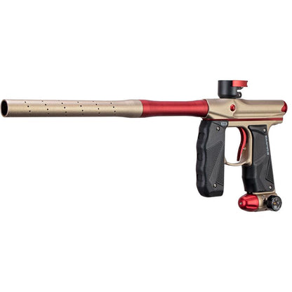 Empire Mini GS Paintball Gun w/ 2 Piece Barrel - Dust Tan / Red - Empire