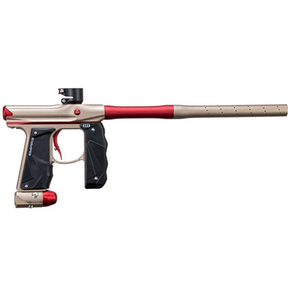 Empire Mini GS Paintball Gun w/ 2 Piece Barrel - Dust Tan / Red - Empire