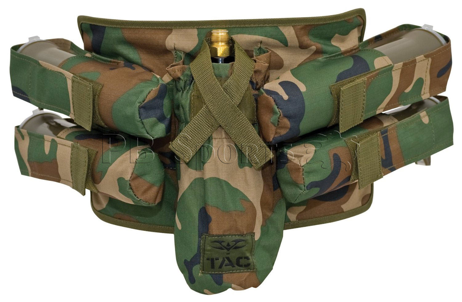 Valken V-Tac 4+1 Harness - Woodland - Valken Paintball