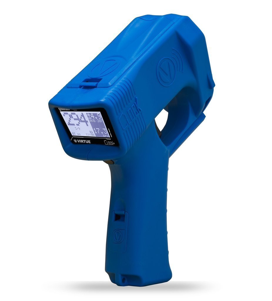 Virtue Clock III Paintball Chronograph - Cyan - Virtue