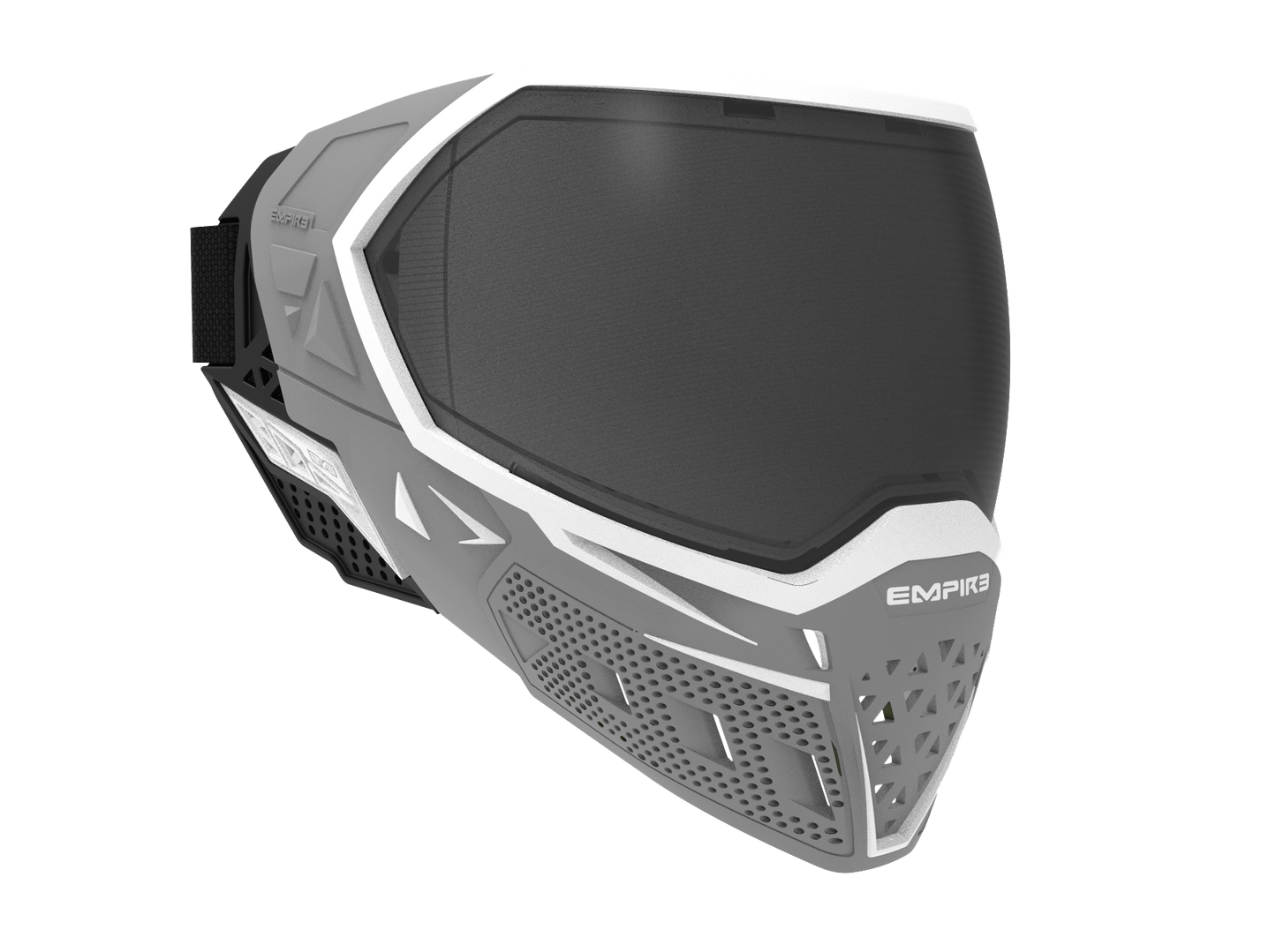 Empire EVS Enhanced Vision System Goggle - White/Grey - 2 lenses - Empire
