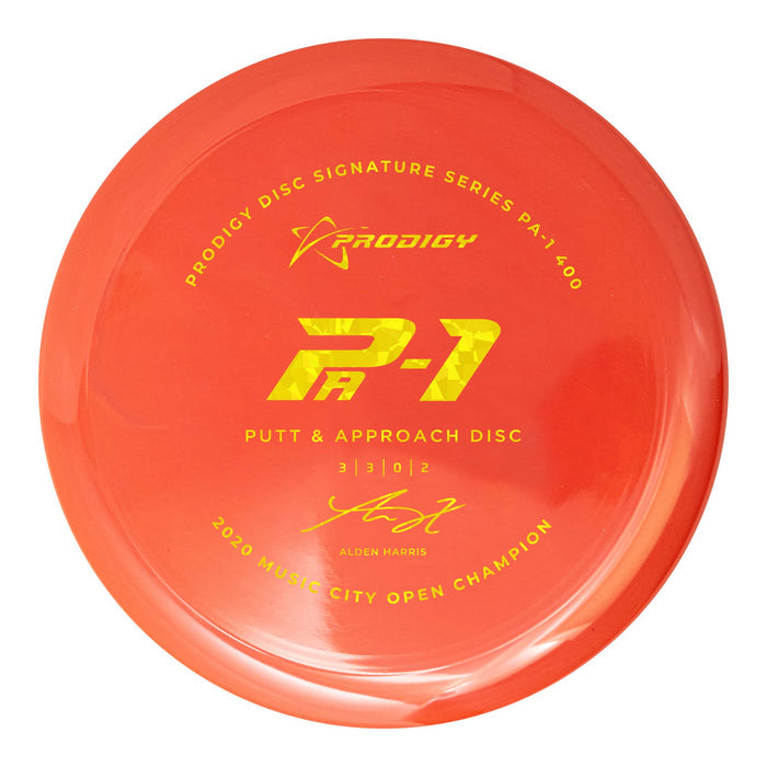 Prodigy PA-1 Putt & Approach Disc - 400 Plastic - Alden Harris 2022 Signature Series