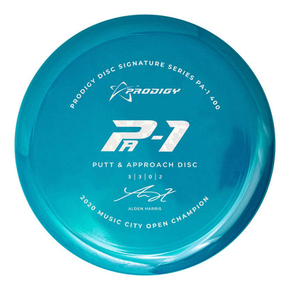 Prodigy PA-1 Putt & Approach Disc - 400 Plastic - Alden Harris 2022 Signature Series
