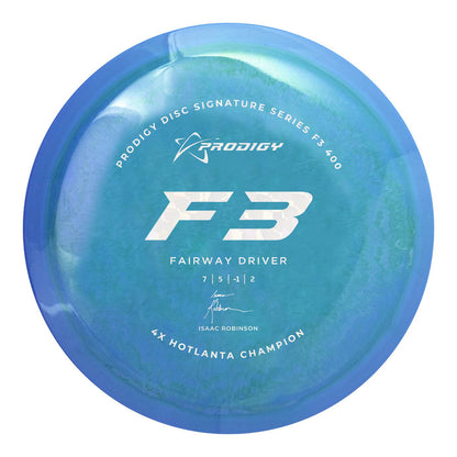 Prodigy F3 Fairway Driver - 400 Plastic - Isaac Robinson 2022 Signature Series