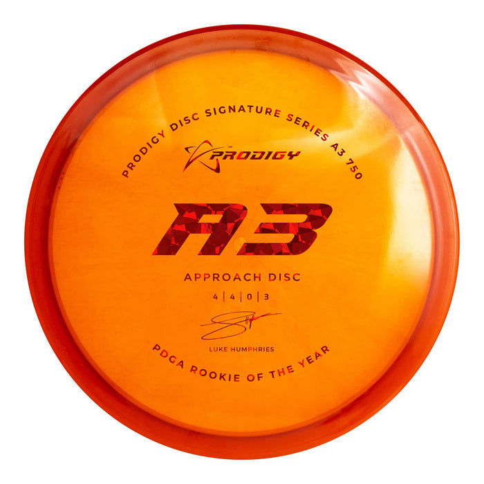 Prodigy A3 Approach Disc - 750 Plastic - Luke Humphries 2022 Signature Series