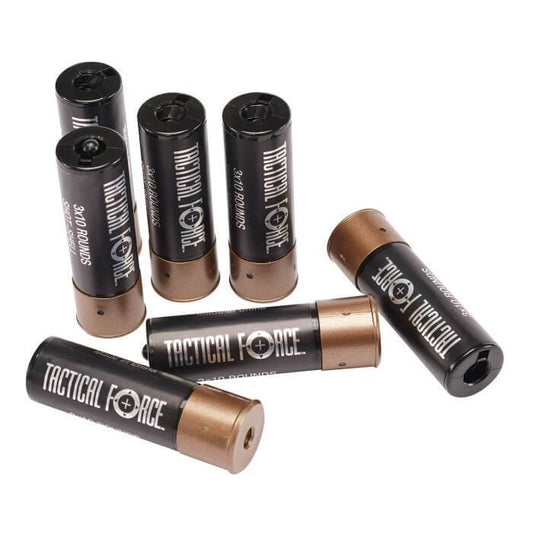 Elite Force Tactical Force Tri-Shot 6mm Airsoft Shotgun Shells - 6 Pack - Black