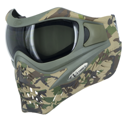 V-Force Grill SE Paintball Mask Goggle - Woodlands Camo w/ Smoke & Clear Lens
